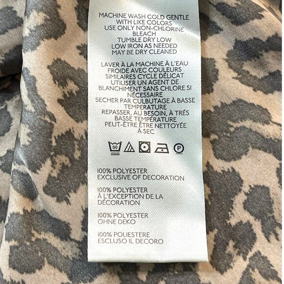 Free People Jos Animal Print Lace Satin Mini Slip Dress Sz Medium NEW (No Tags) - Picture 8 of 9